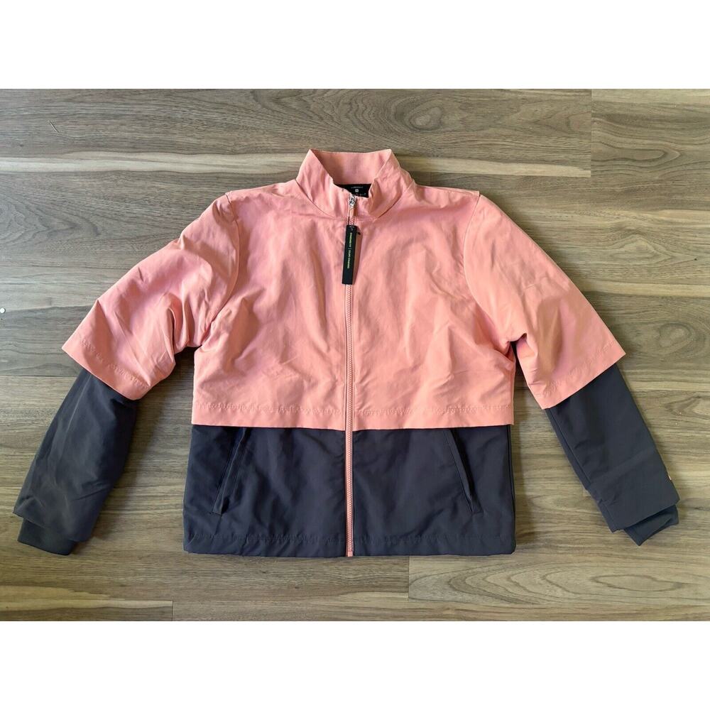 Nike Women's HyperAdapt Shield OLC 2019 Pink Quartz Gridiron Golf Jacket Size M